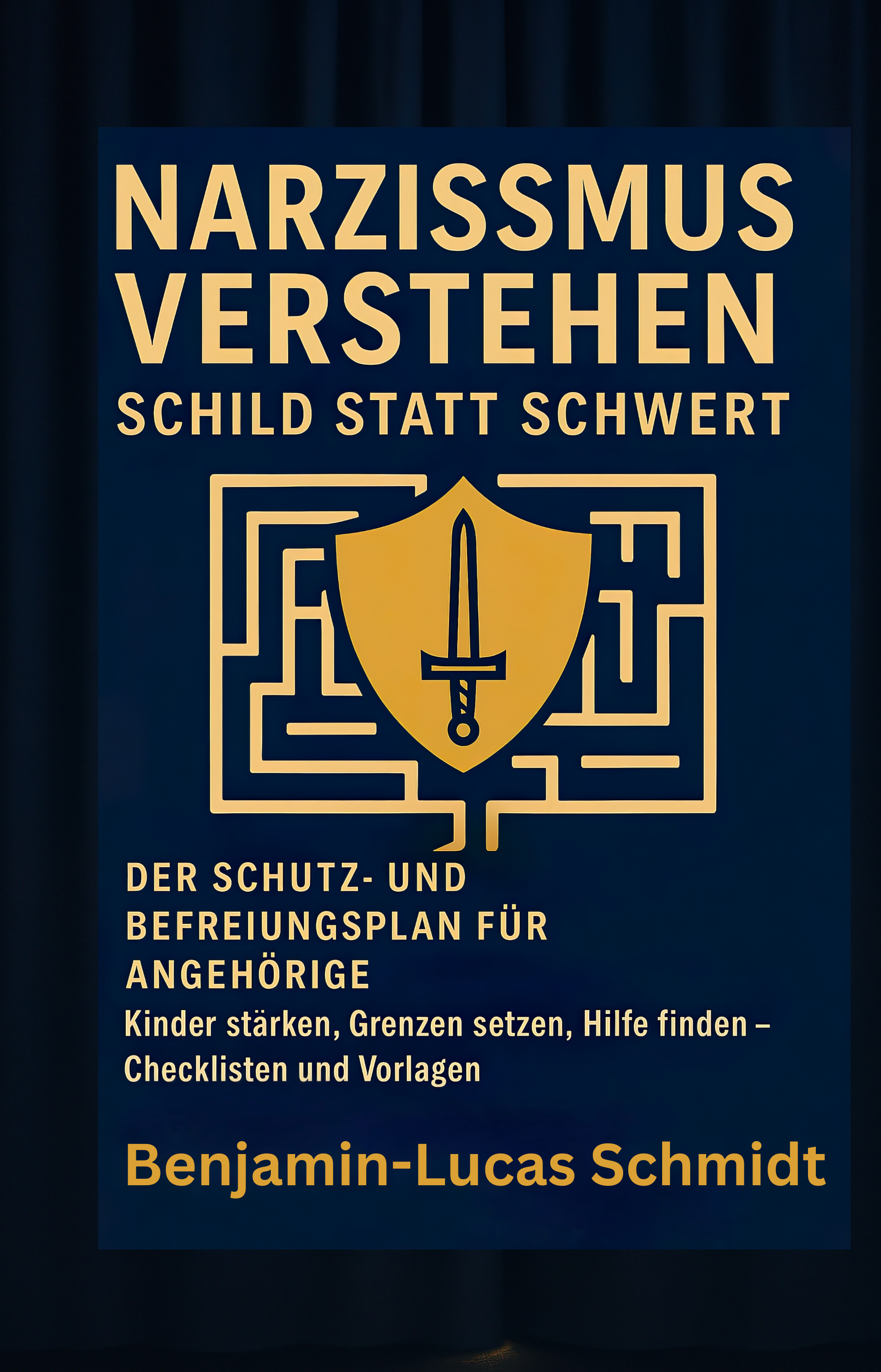 Buchcover: Narzissmus verstehen — Schild statt Schwert von Benjamin-Lucas Schmidt